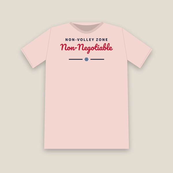 Non-Volley Zone Non-Negotiable pickleball shirt