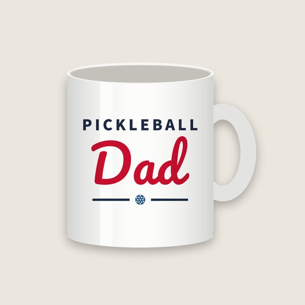 Pickleball Dad pickleball mug