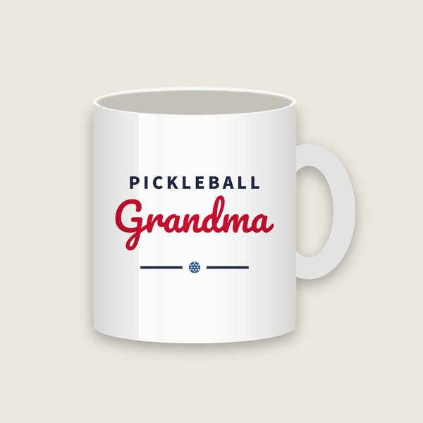 Pickleball Grandma pickleball mug
