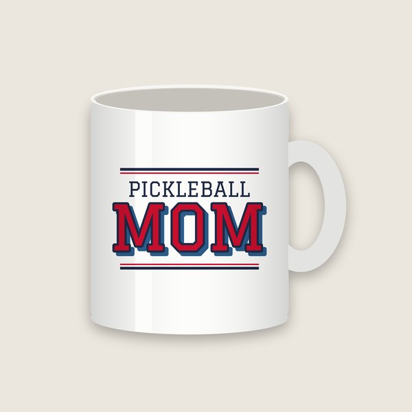 Pickleball Mom pickleball mug